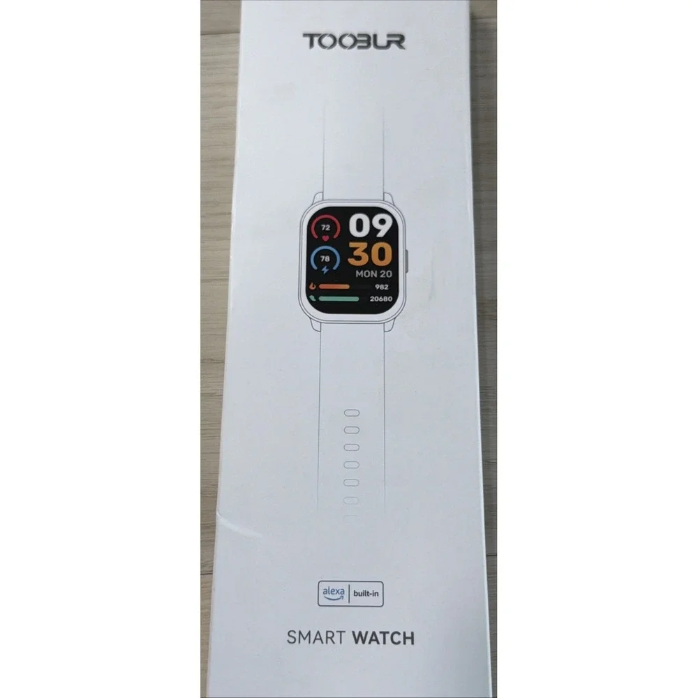 T20~TOOBUR Smart Watch For Men/Women, Waterproof Smartwatch Bluetooth IP68